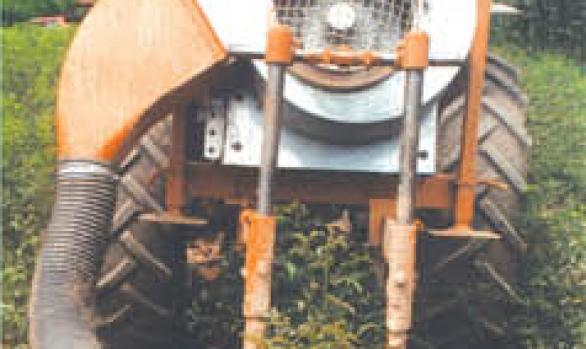 Excavadora mediante soplo de aire Scalzapneus