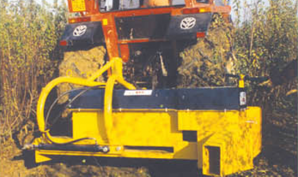 Trituradora de plantas de vivero piraña